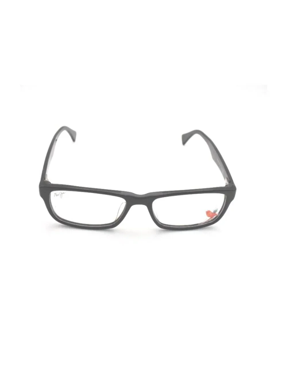 Maui Jim Eyeglasses MJO 2204-02 Gloss Black Plain Core Frames 53 mm